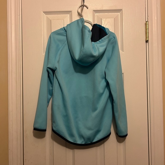 Under Armour Light Blue Hoodie Sweatshirt Girl’s👧🏻Small YSM - Picture 7 of 7